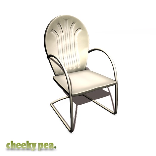 :CP: Shelly Lawn Chair Ivory