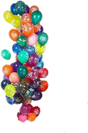 Luftballons viele / different Balloons