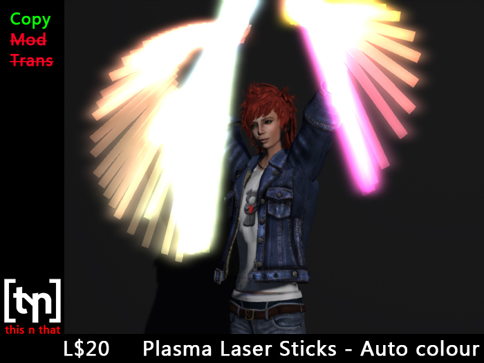 [tyn] Plasma Laser Sticks