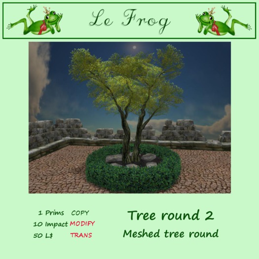 Le Frog *Tree round 2