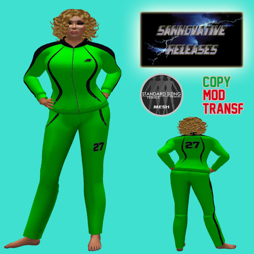 *SR* Womens Sportset LJ1 Green