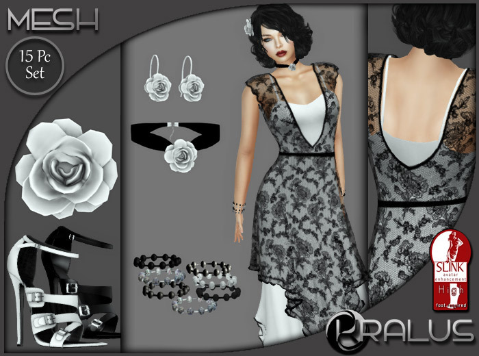 ::KRALUS:: Mesh : Lilliana : White