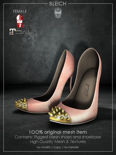 Bleich - Mesh Geo - Nude