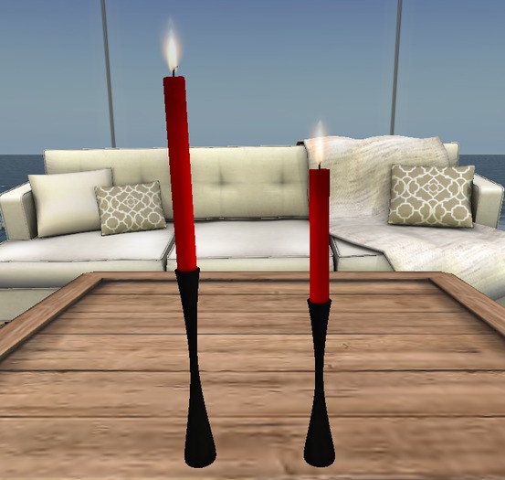 Candlesticks II v2 Blk/Red Candles