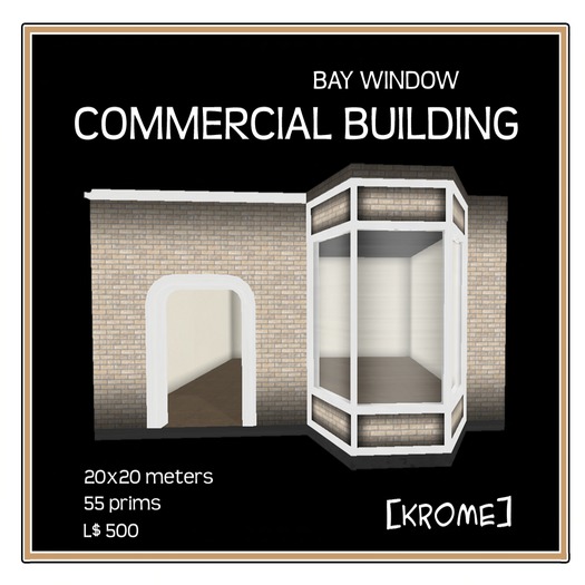 [Krome] Commercial Series - Bay Window Boxed