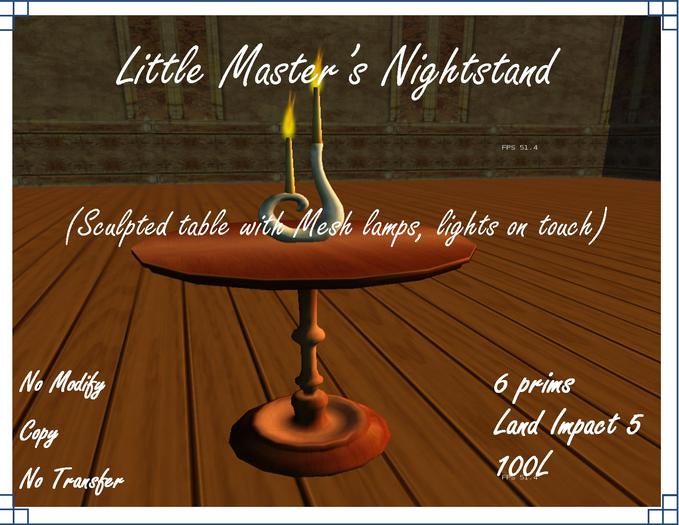 Little Master's Nightstand