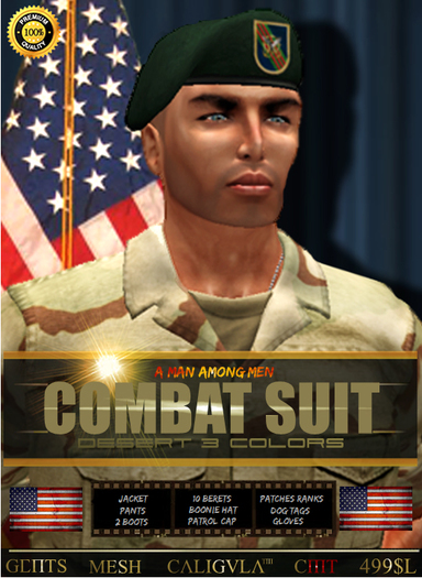 COMBAT SUIT GENTS OLIVE DRAB