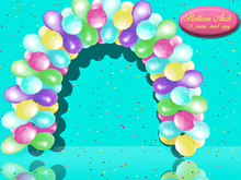 Easter Balloon Arch (mesh) (mod/copy)