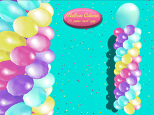 Easter Balloon Column (mesh) (mod/copy)