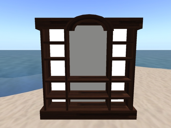 Entertainment Center walnut
