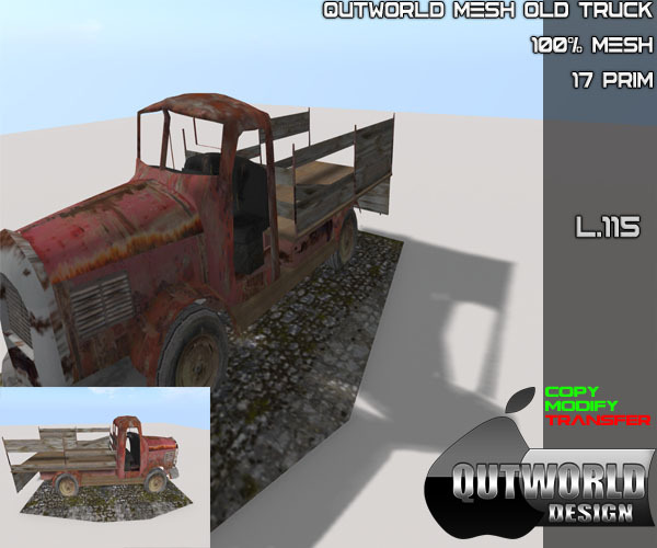 QUTWORLD MESH OLD TRUCK (BOX)