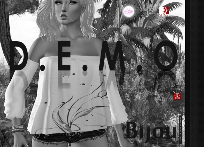 .Bijou || Blouse UP . DEMO! ... for: Regular, all kind of Mesh Ava's !!!
