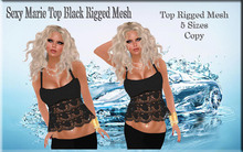 LSR - Sexy Marie Top Rigged Mesh