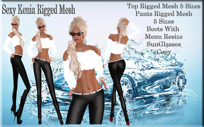 LSR - Sexy Kenia Rigged Mesh