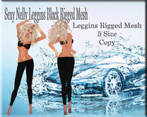 LSR - Sexy Nelly Leggins Black Rigged Mesh