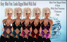 LSR - LSR - Sexy  Mini Vest  Linda Rigged Mesh With Hud