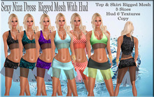 LSR - Sexy Niza Dress Rigged Mesh With Hud