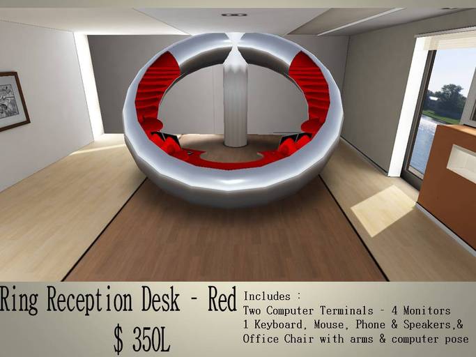 Ring Reception Set -Red