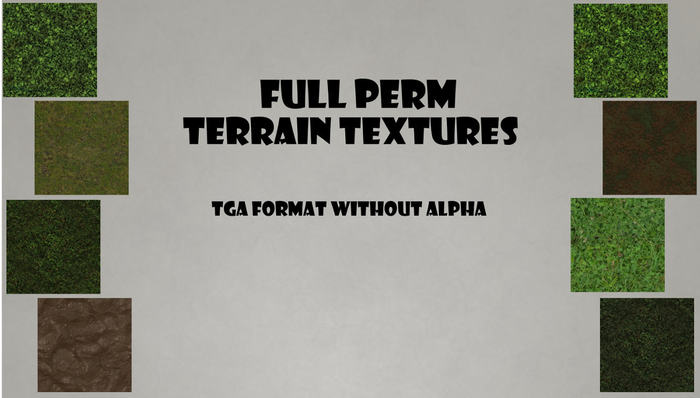 Full Perm Terrain Textures