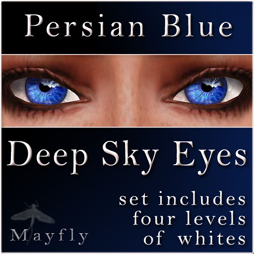 Mayfly - Deep Sky Eyes (Persian Blue)