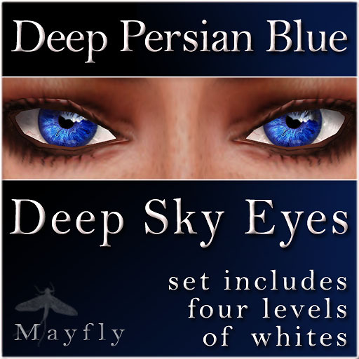 Mayfly - Deep Sky Eyes (Deep Persian Blue)
