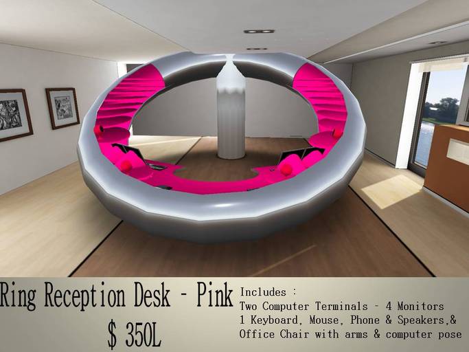 Ring Reception Set - Pink