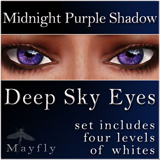 Mayfly - Deep Sky Eyes (Midnight Purple Shadow)