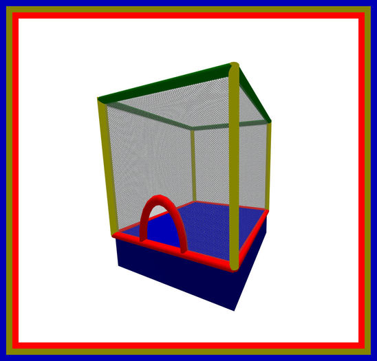 Romper Room (Caged in Trampoline)