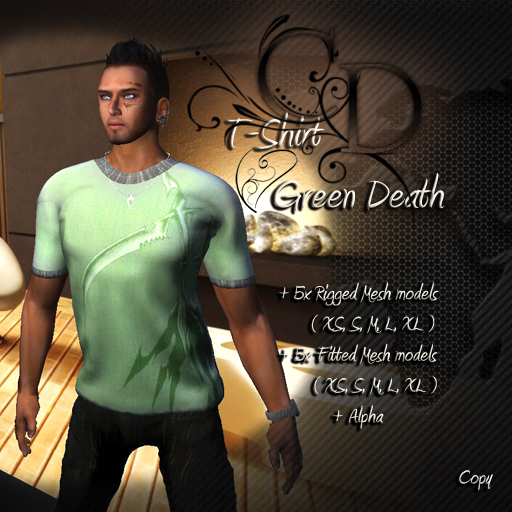 {..C&D..} T-Shirt Green Death