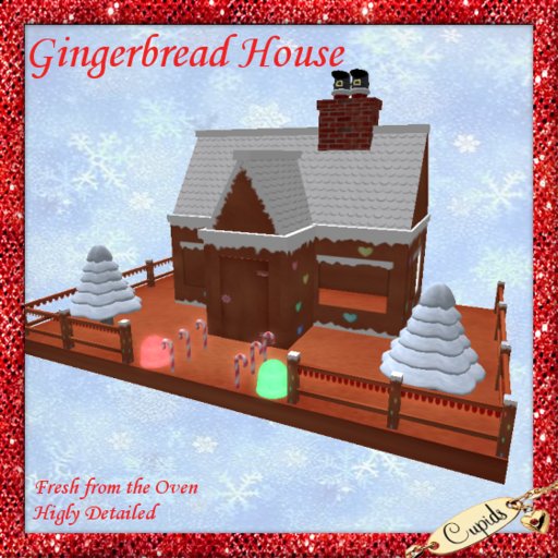 GingerBread House Xmas 2008