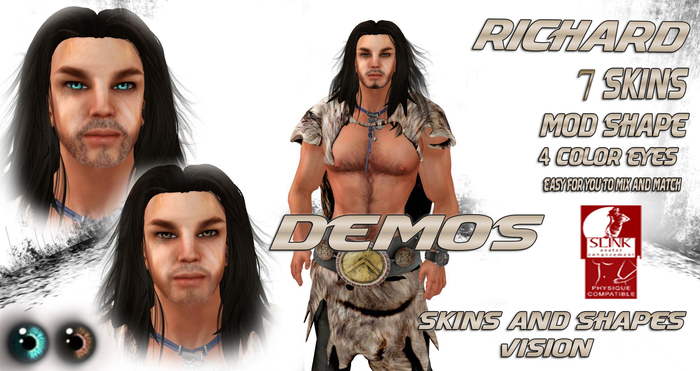 Vision Skins and Shape Richard demos
