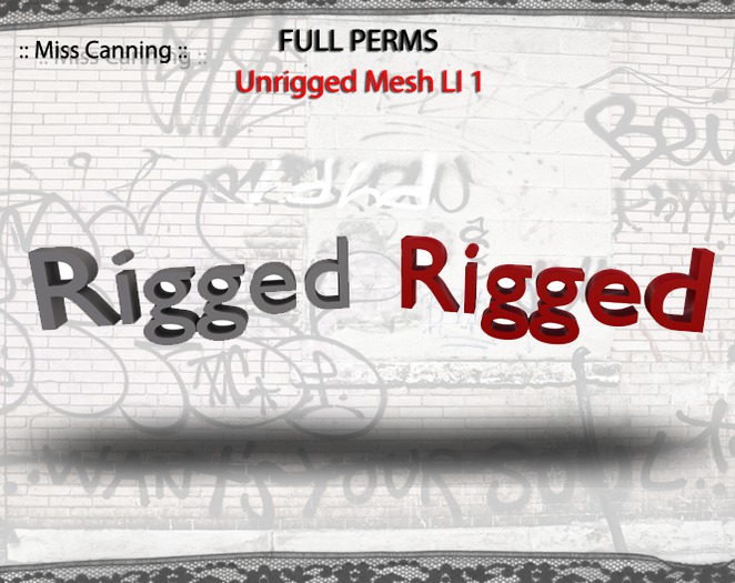 :: Miss Canning:: [ FULL PERM MESH SHAPE+MAP ]  Rigged( LI 1)