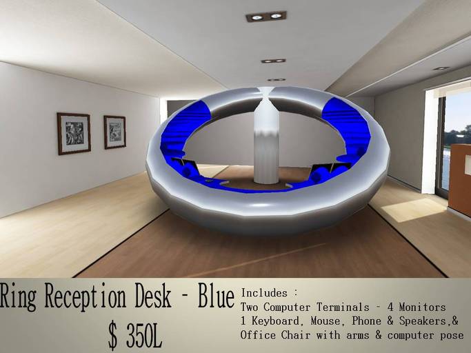 Ring Reception Set - Blue