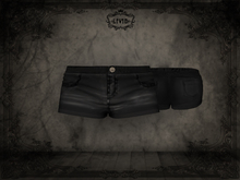 Livid : Underground Short_Black Leather