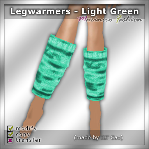 MF Legwarmer002 (Light Green)