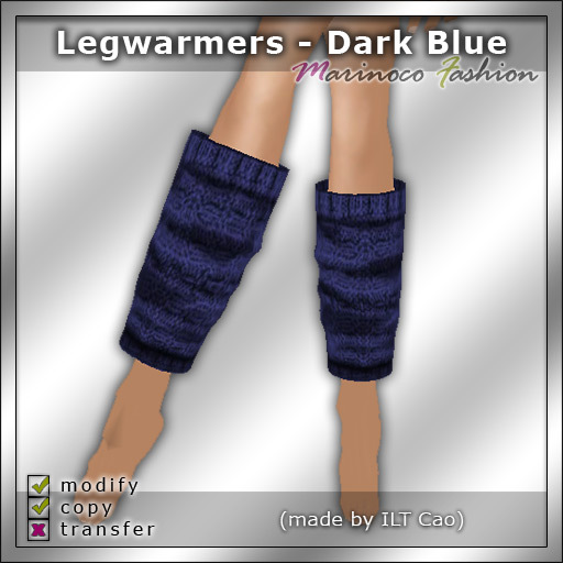 MF Legwarmer002 (Dark Blue)