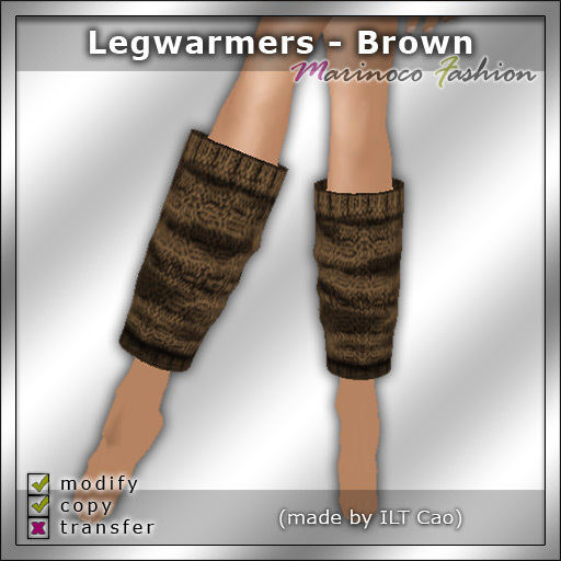 MF Legwarmer002 (Brown)