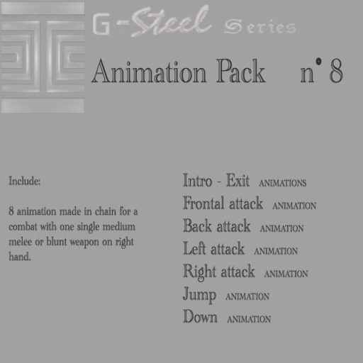G-Steel Animation BOX 8