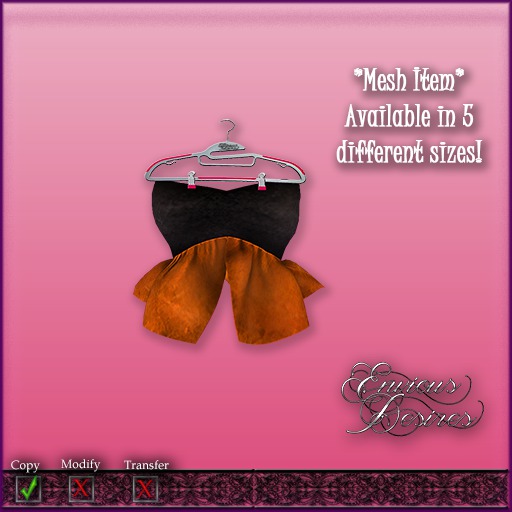 *E.D.* Peplum Rider Top ~ Camel and Black