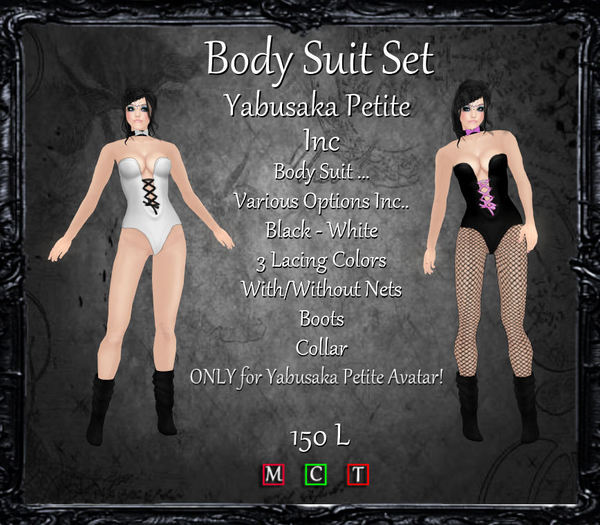 PN PETITE Body Suits (Yabusaka Only)