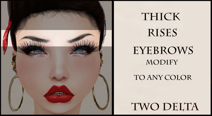 ::TD:: Thick Rises Eyebrows