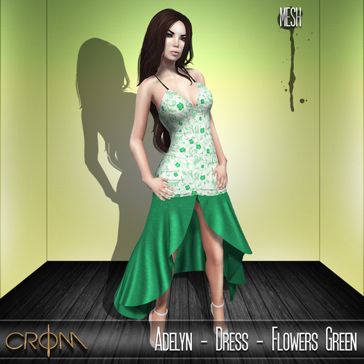 -CroM- Adelyn - Flowers Green