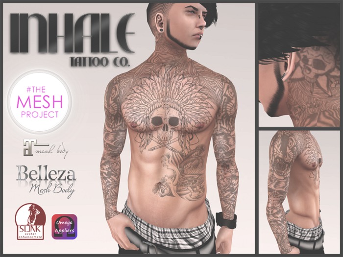 .Inhale. Warrior Tattoo