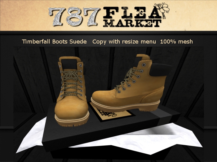 *787* Timberfall Boots Suede Mesh