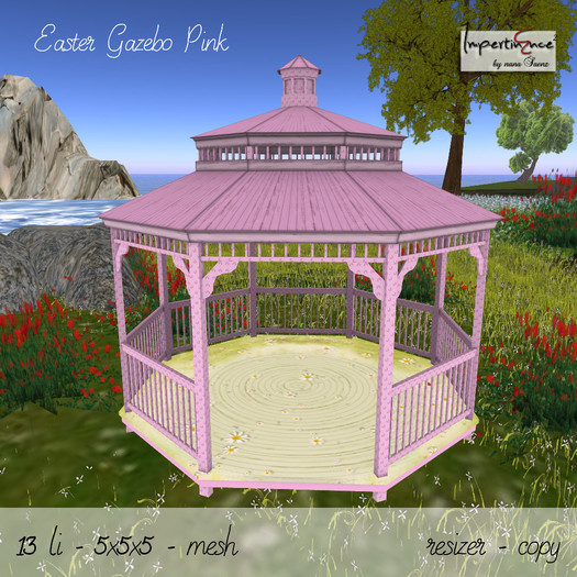 Easter Gazebo pink