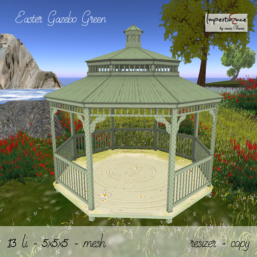 Easter Gazebo green