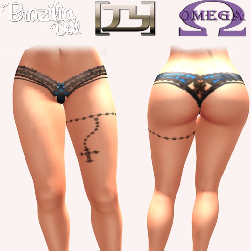 C&S BANNED-BRAZILIA-OMEGA MESH BODY-third thigh