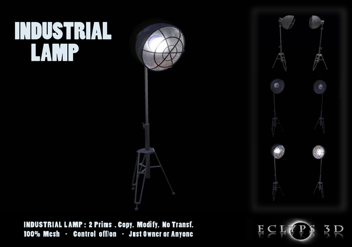 Industrial Lamp -Mesh-