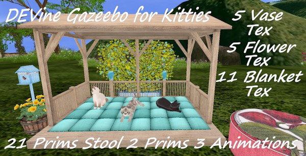 DEVine Kitty Gazeebo