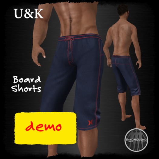 Ubercrummy & Kitsch - Demo Board Shorts